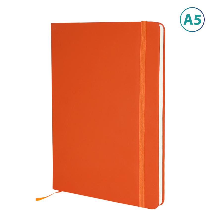 notebook publicitaire a5 elastique soft-touch