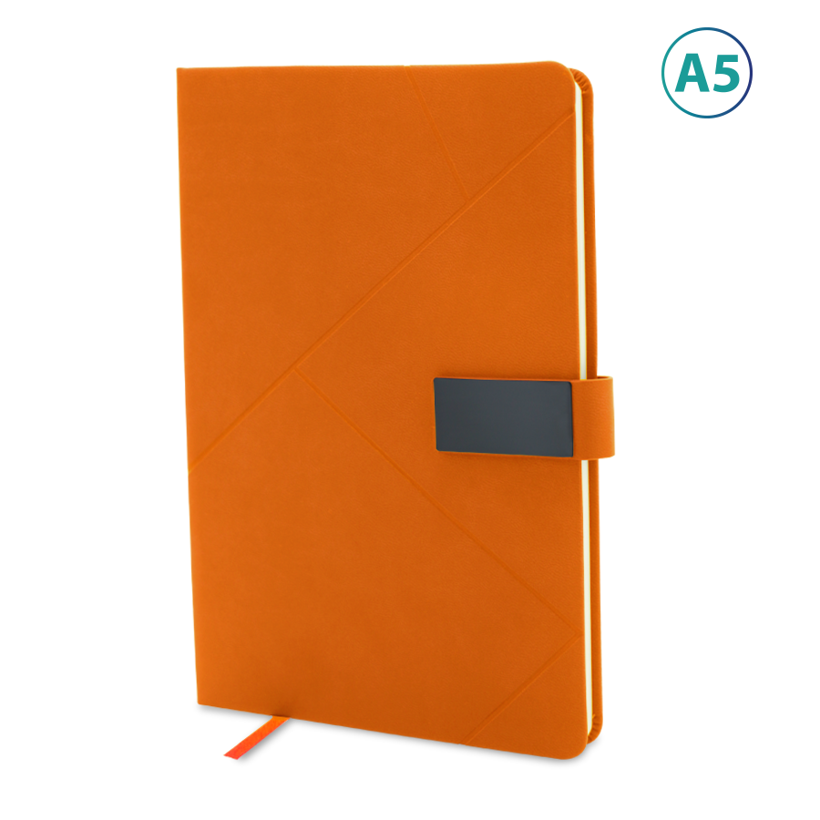 notebook a5 avec motif géométrique
