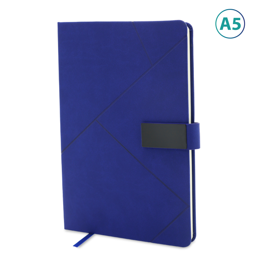 notebook a5 avec motif géométrique