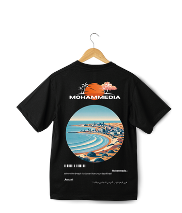 OverSize "MOHAMMEDIA" T-shirt / BELDI_CITIES Collection