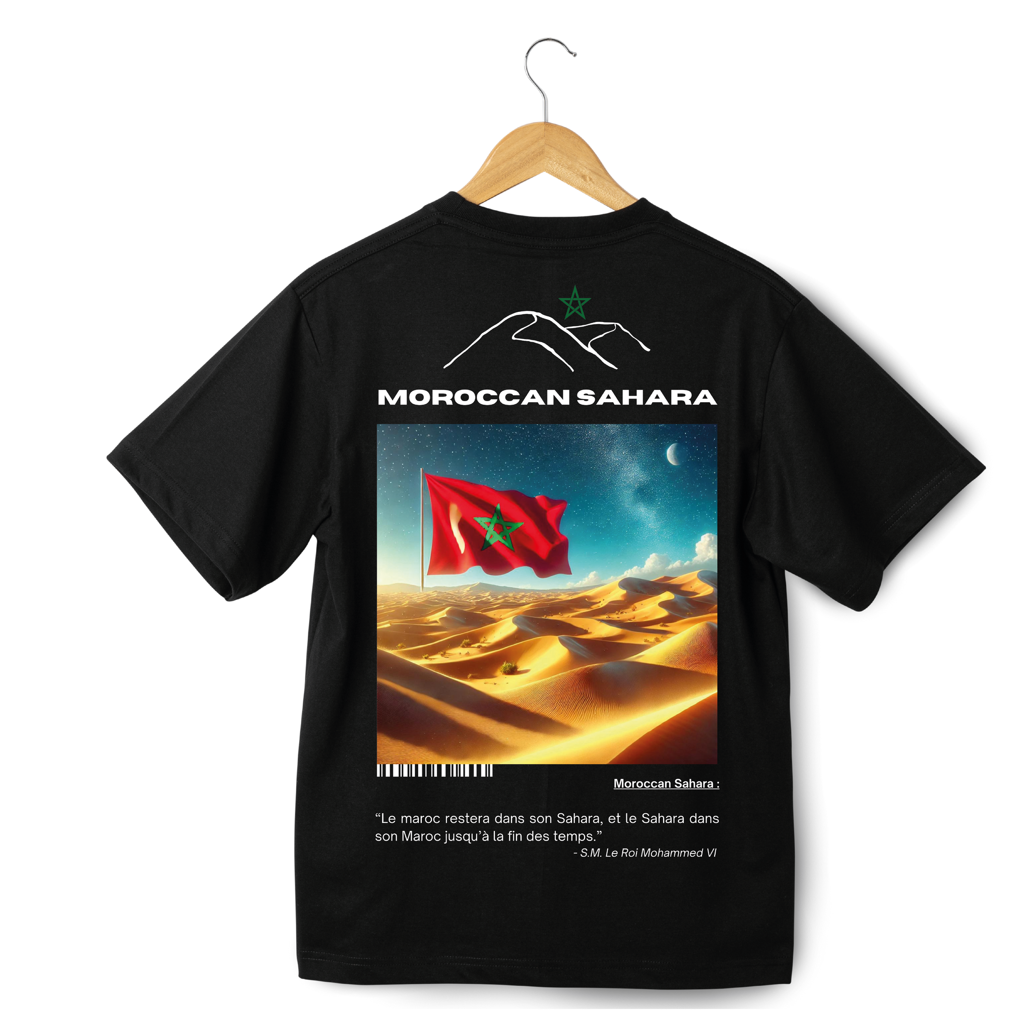OverSize "MOROCCAN SAHARA" T-shirt / BELDI_CITIES Collection
