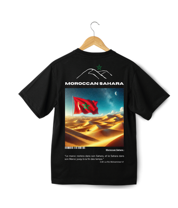 OverSize "MOROCCAN SAHARA" T-shirt / BELDI_CITIES Collection
