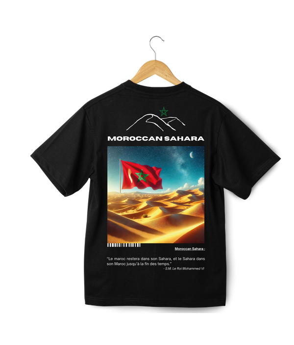OverSize "MOROCCAN SAHARA" T-shirt / BELDI_CITIES Collection