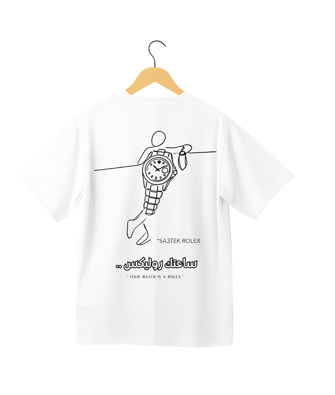 OverSize "SA3TEK ROLEX" T-shirt / BELDI_CITIES Collection