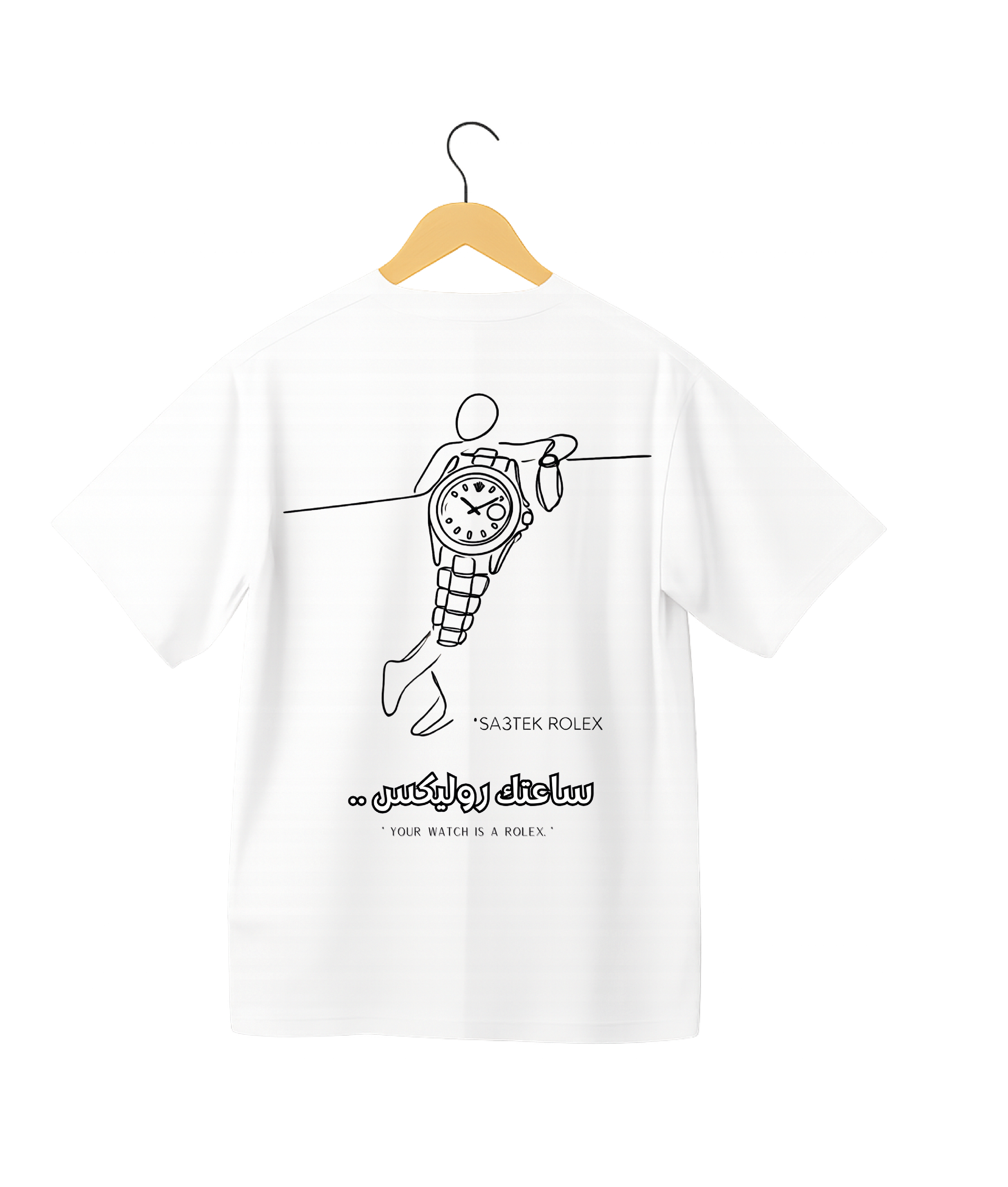 OverSize "SA3TEK ROLEX" T-shirt / BELDI_CITIES Collection