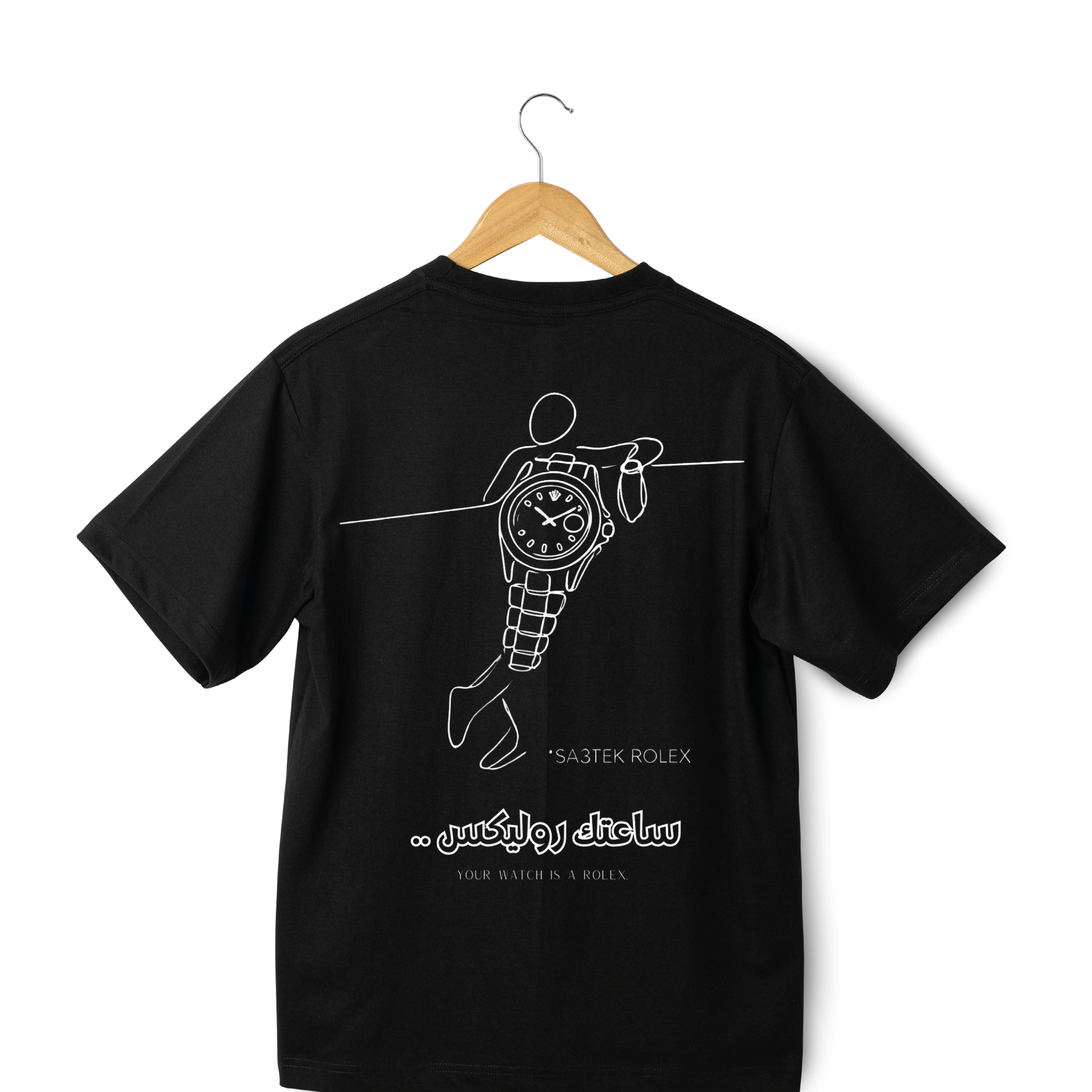 OverSize "SA3TEK ROLEX" T-shirt / BELDI_CITIES Collection