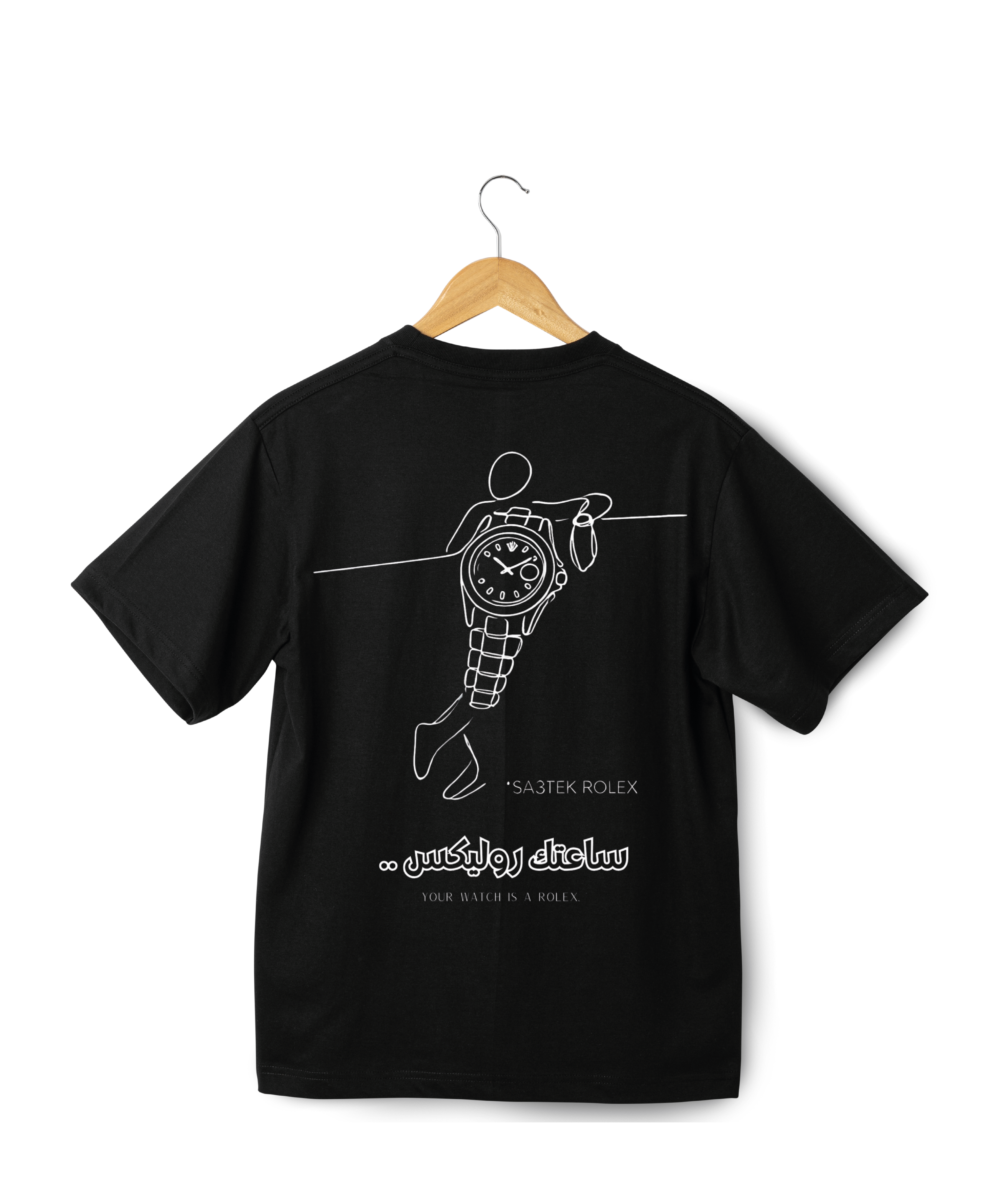 OverSize "SA3TEK ROLEX" T-shirt / BELDI_CITIES Collection