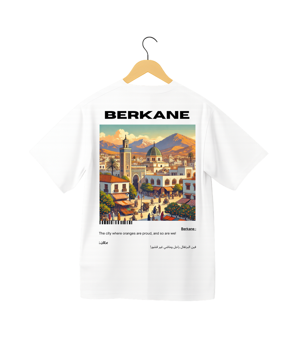 OverSize "BERKANE" T-shirt / BELDI_CITIES Collection