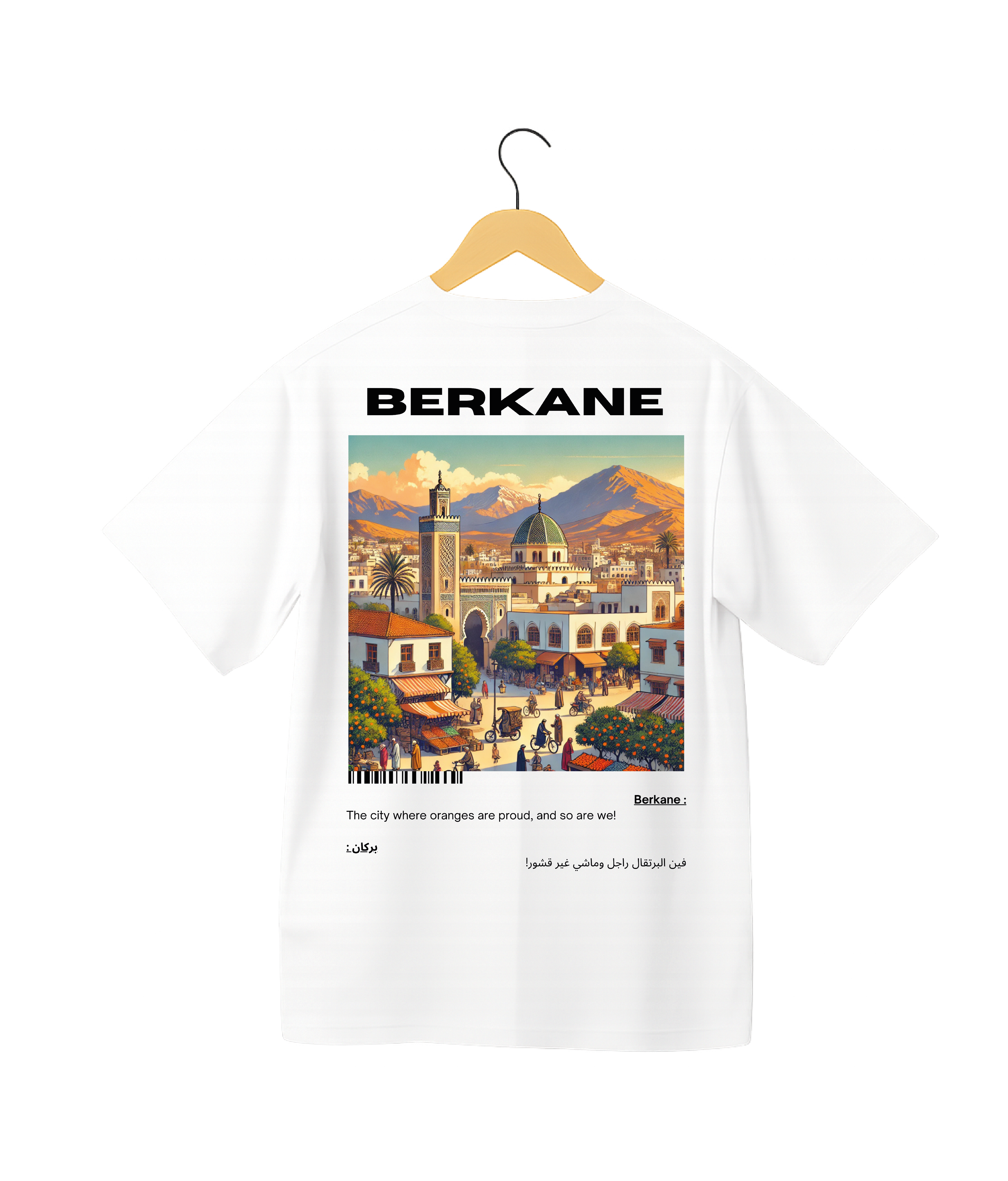OverSize "BERKANE" T-shirt / BELDI_CITIES Collection