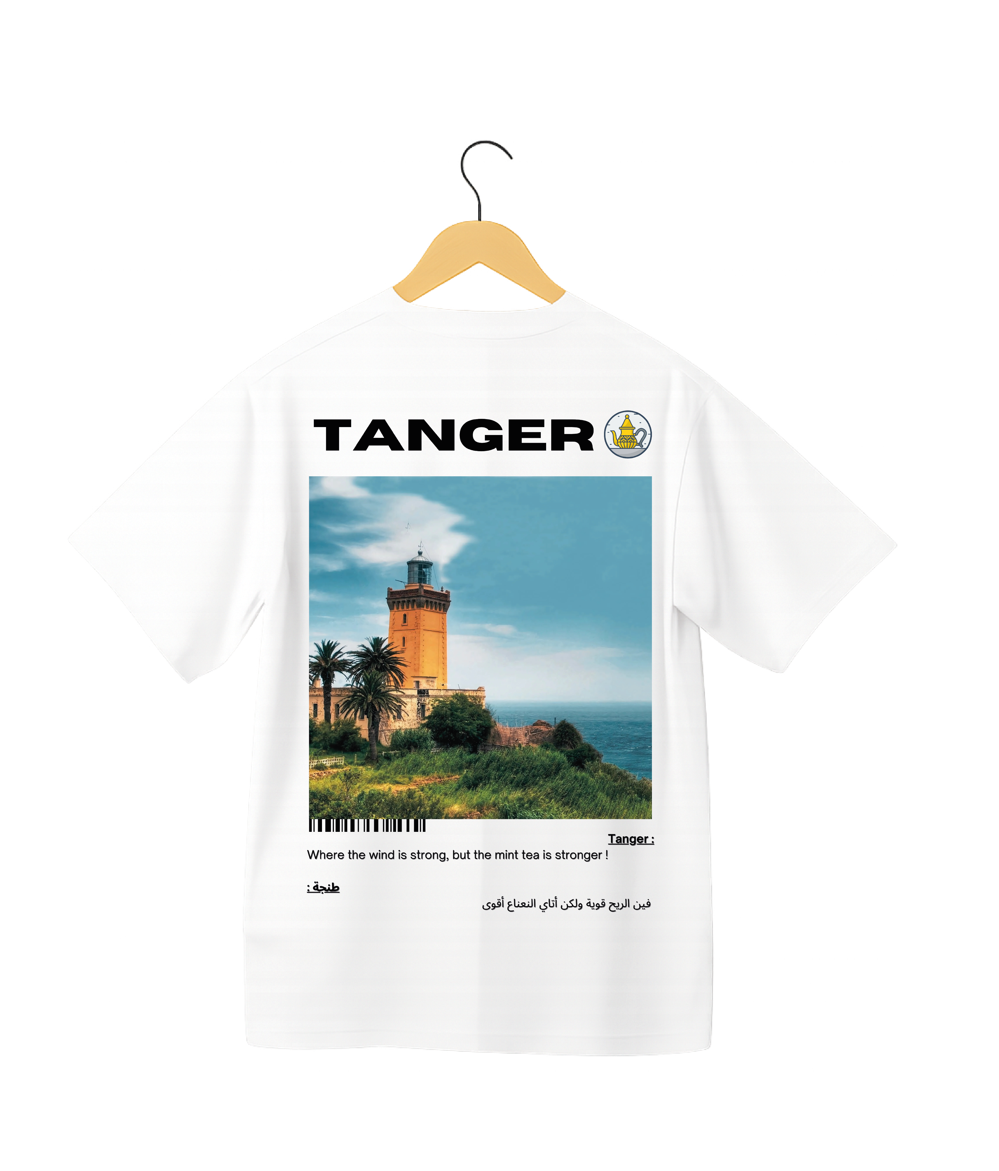 OverSize "TANGER" T-shirt / BELDI_CITIES Collection