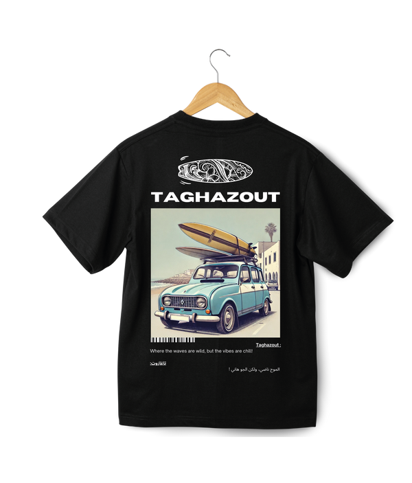 OverSize "TAGHAZOUT V1" T-shirt / BELDI_CITIES Collection