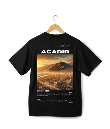 OverSize "AGADIR V2" T-shirt / BELDI_CITIES Collection