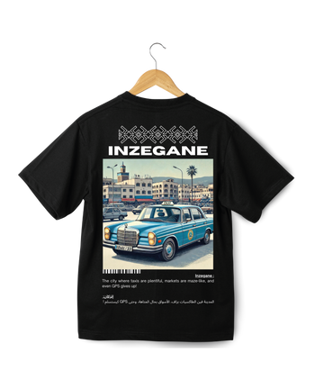 OverSize "INZEGANE" T-shirt / BELDI_CITIES Collection