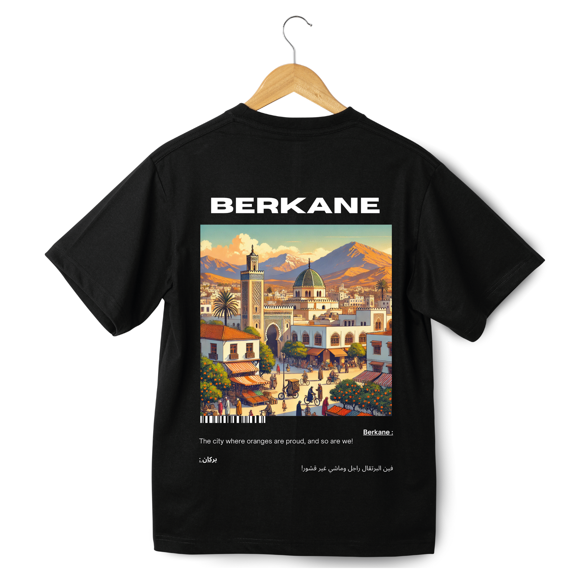 OverSize "BERKANE" T-shirt / BELDI_CITIES Collection