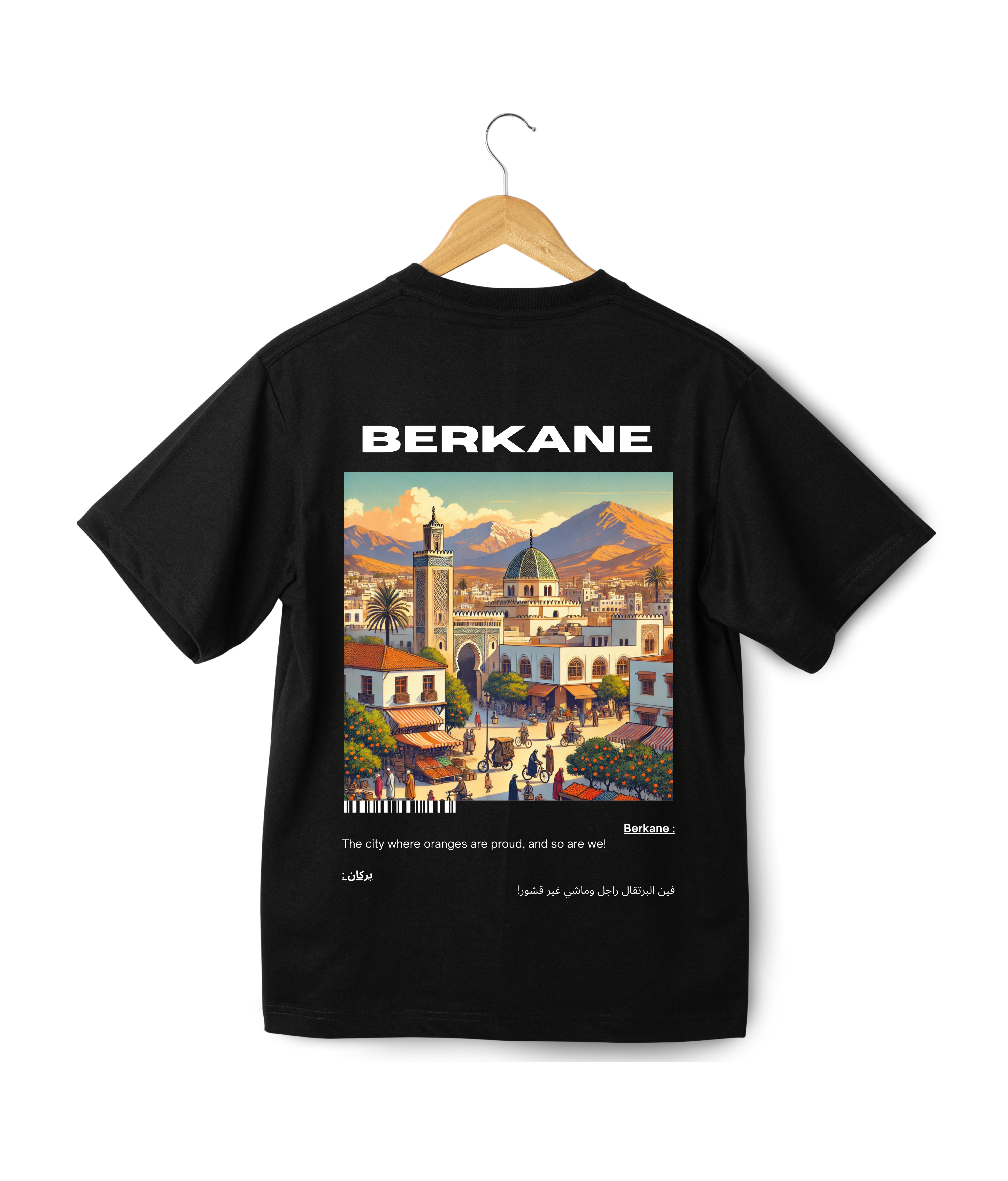OverSize "BERKANE" T-shirt / BELDI_CITIES Collection