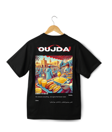 OverSize "OUJDA" T-shirt / BELDI_CITIES Collection