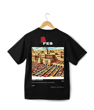 OverSize "FES" T-shirt / BELDI_CITIES Collection