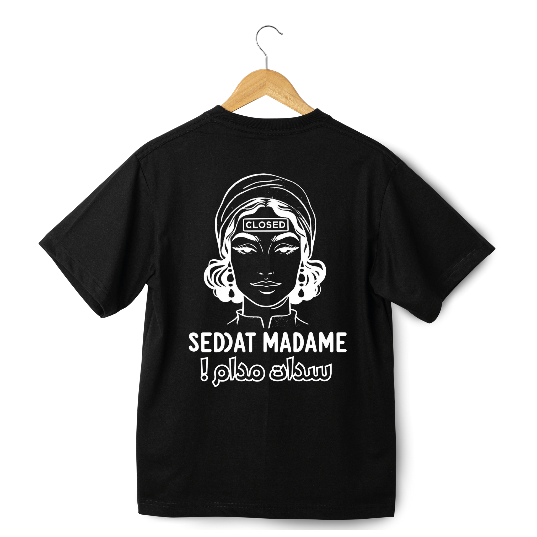 OverSize "SEDDAT MADAME" T-shirt / BELDI_CITIES Collection