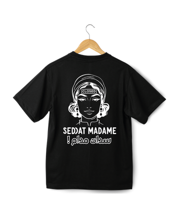 OverSize "SEDDAT MADAME" T-shirt / BELDI_CITIES Collection