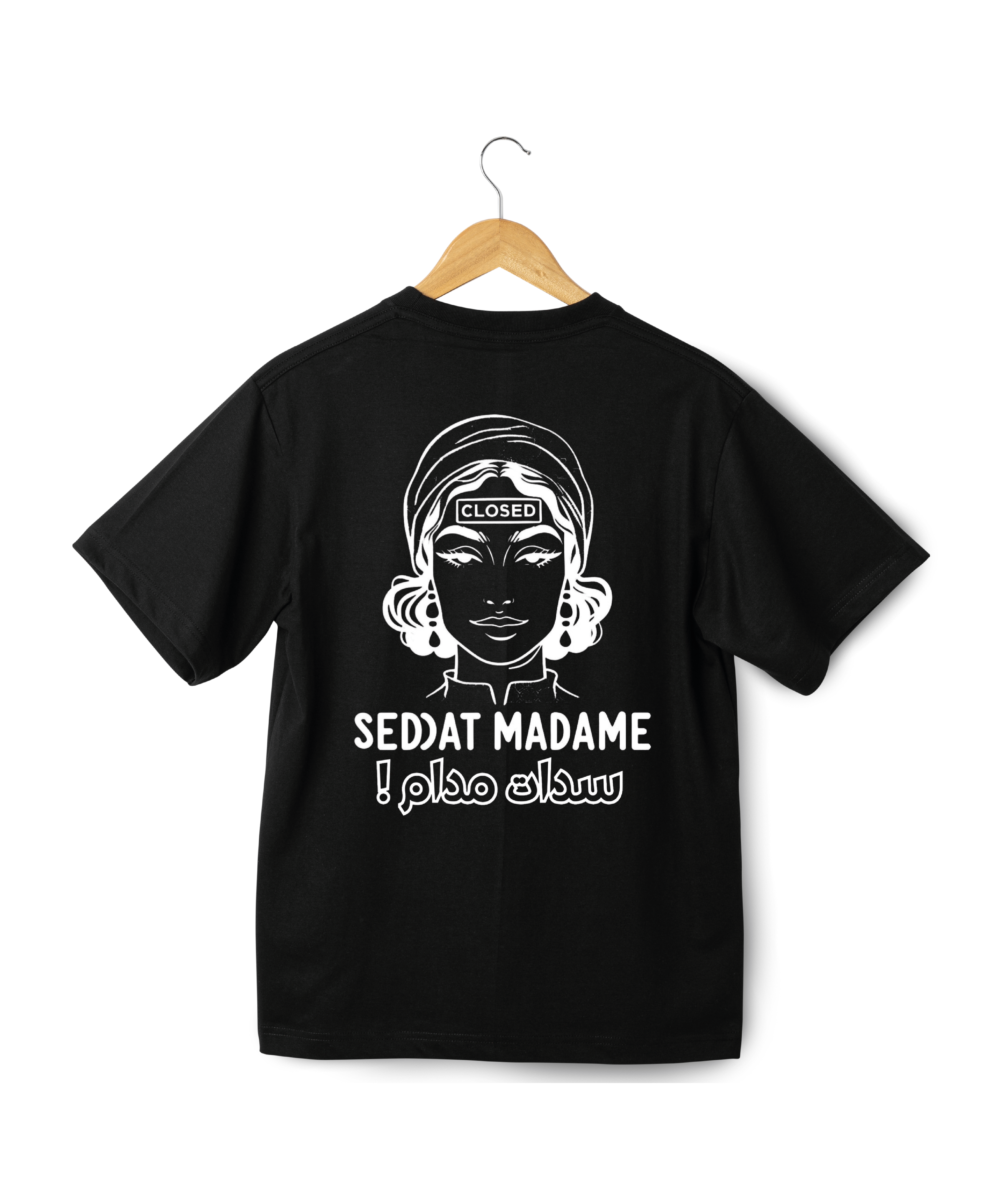 OverSize "SEDDAT MADAME" T-shirt / BELDI_CITIES Collection